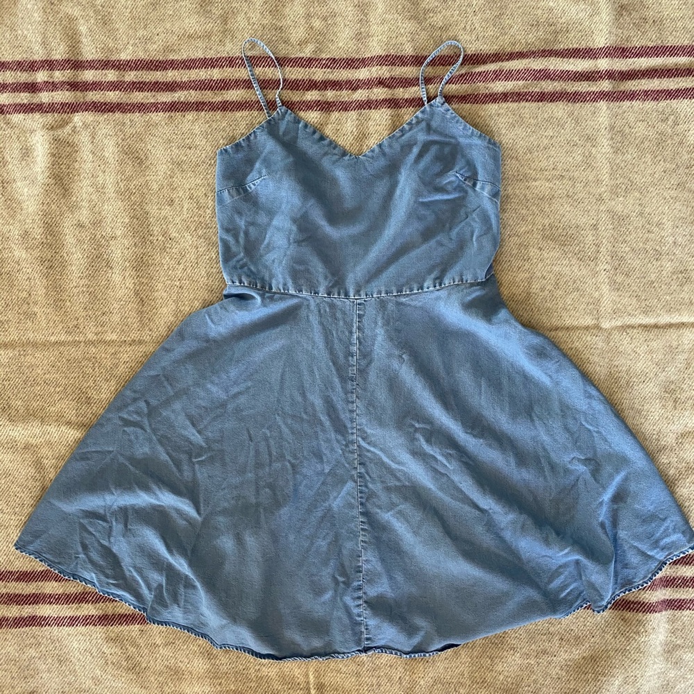 GAP blue jean sundress